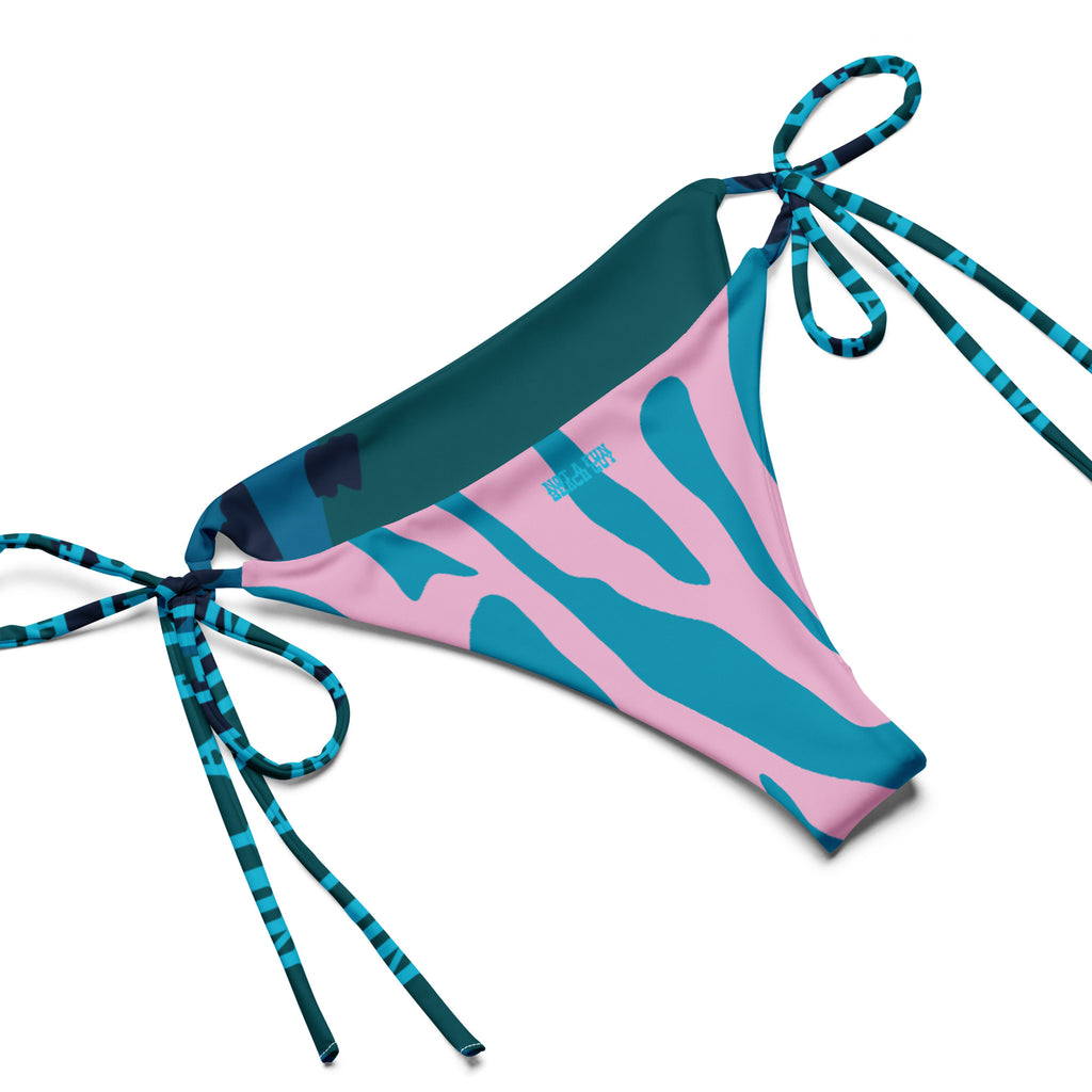 The 3 Peat Original Animal Camouflage String Bikini