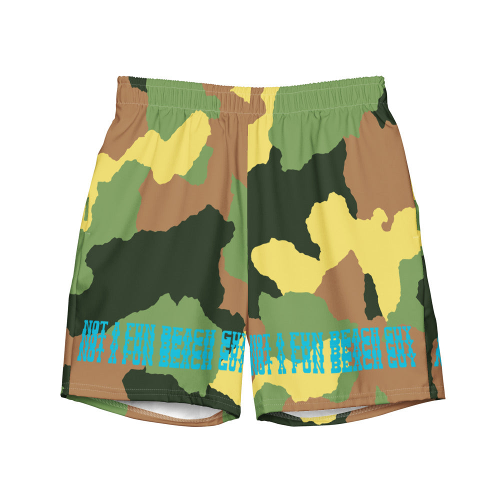 The 3 Peat Original Camouflage Swim Trunks