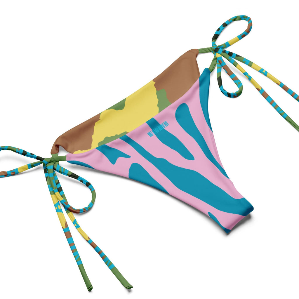The 3 Peat Original Camouflage String Bikini