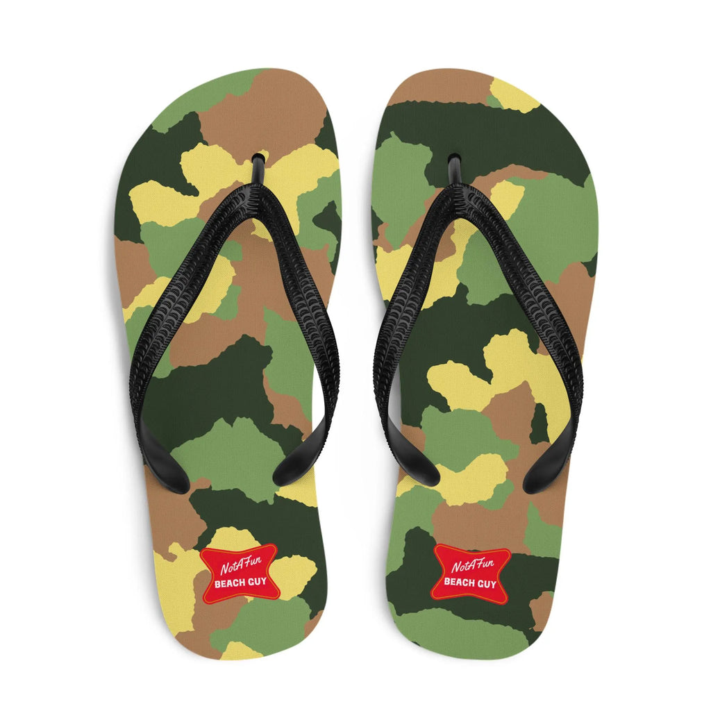 The Mid Life Original Camouflage Flip Flops