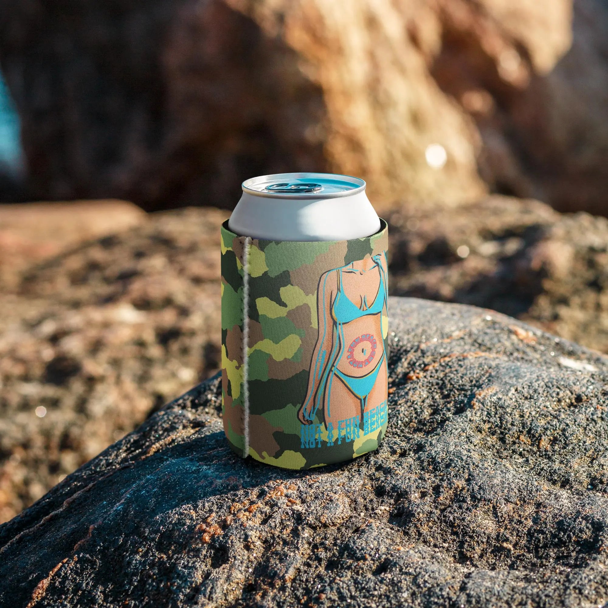 The Original Camouflage Coozie Can Cooler