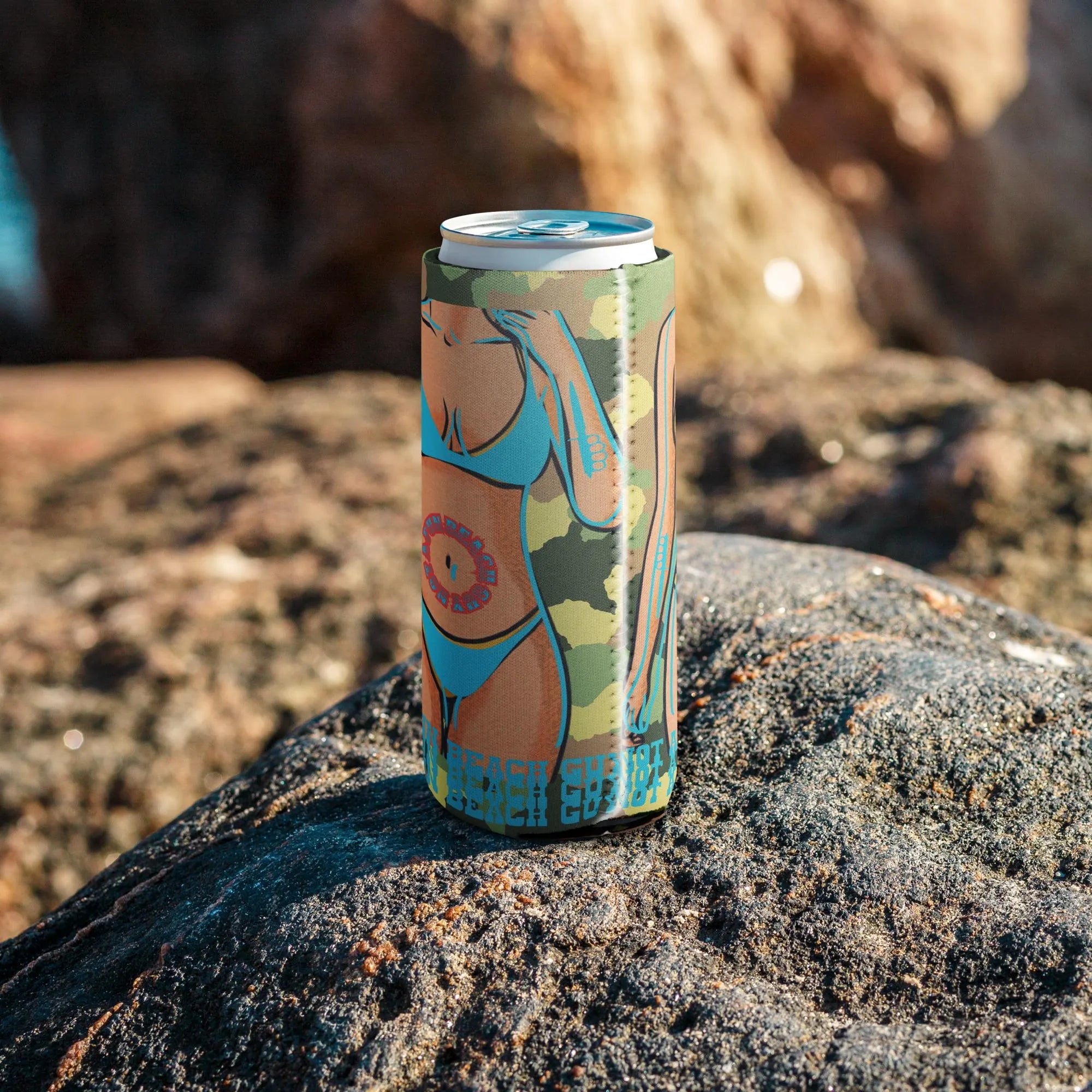 The Original Camouflage Coozie Can Cooler